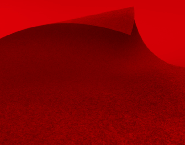 Rewind Flat Event Carpet Chilly Red colorway